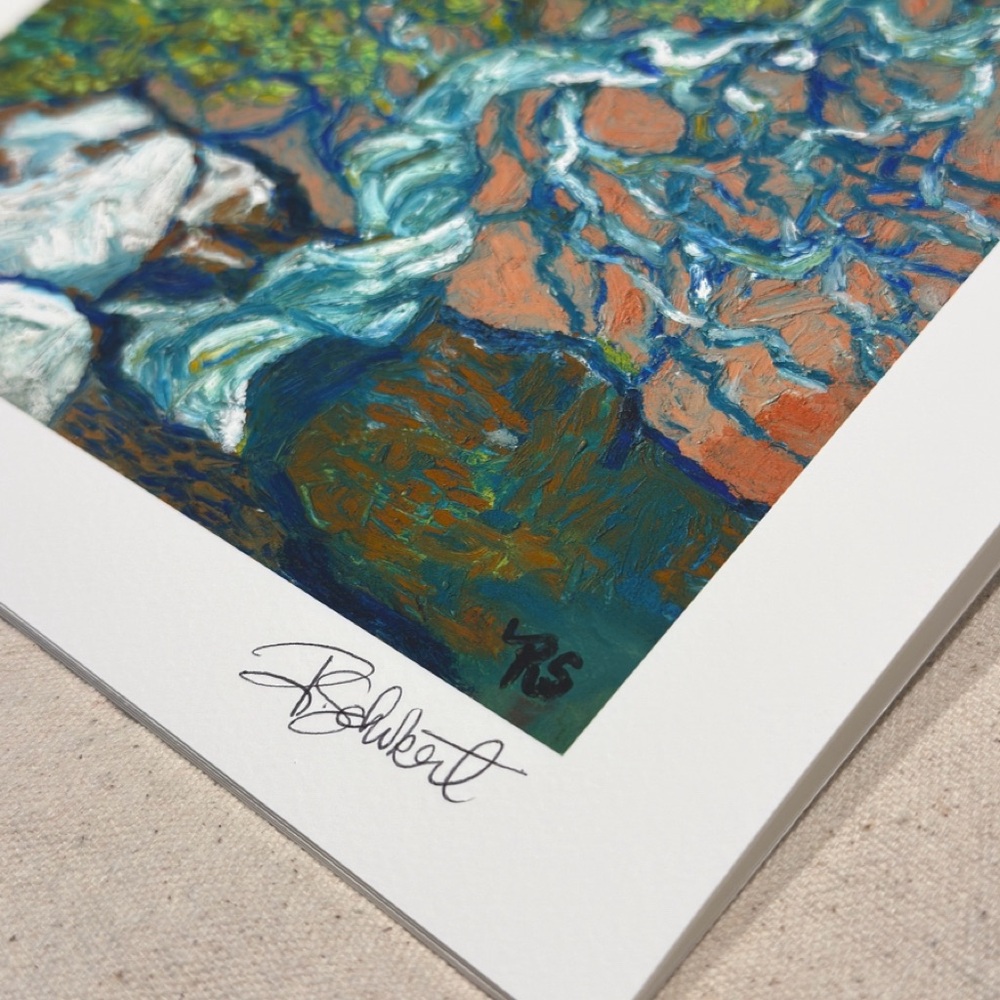 Juniper Tree Artwork, Giclee Fine Art Print, Hand Signed - Picture 7 of 8